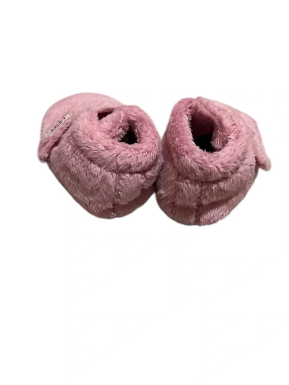 UGG Bixbee Bootie Fuzzy Soft Boots Shoes Pink Fleece- Infant Girls'